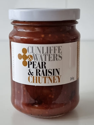 Pear and Raisin Chutney