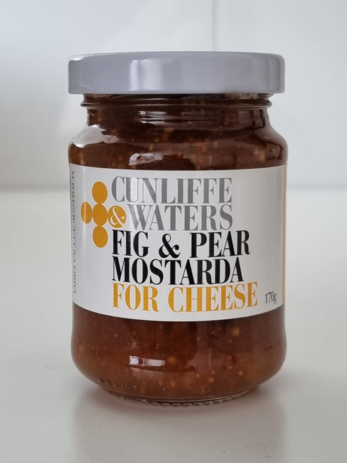 Fig & Pear Mostarda For Cheese