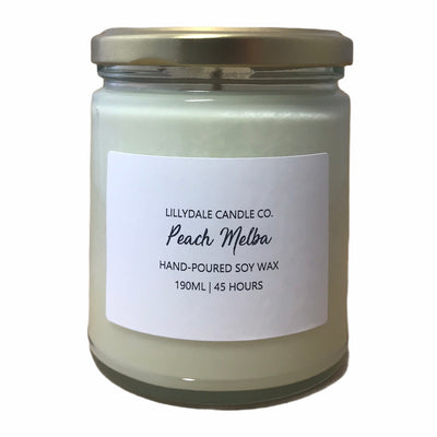 Peach Melba Candle