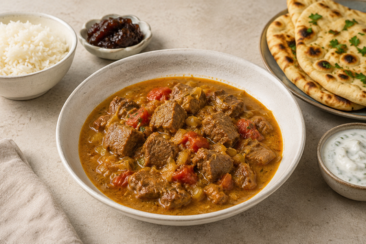 Oven Baked Lamb Kasoundi