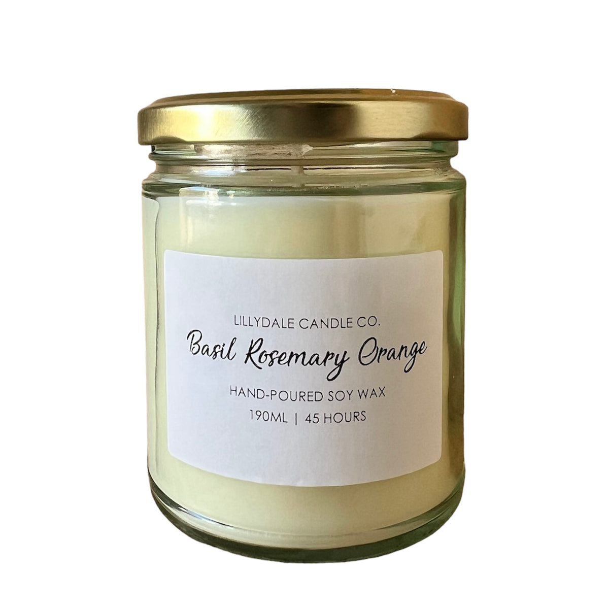Basil Orange Rosemary Candle