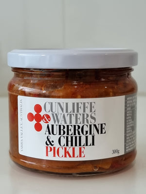 Aubergine and Chilli Pickle