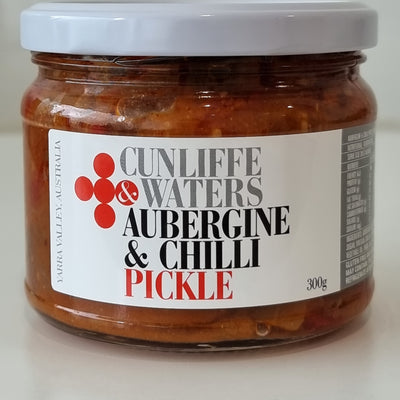 Aubergine and Chilli Pickle