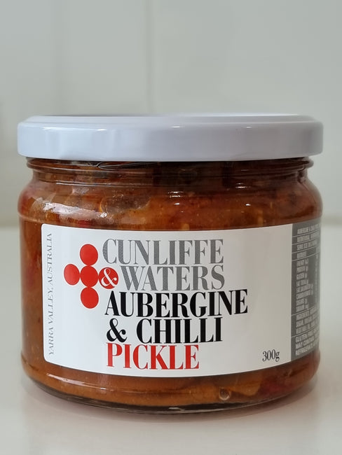 Aubergine and Chilli Pickle