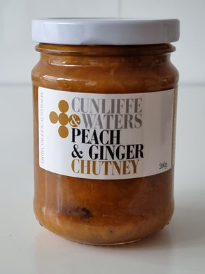 Peach and Ginger Chutney