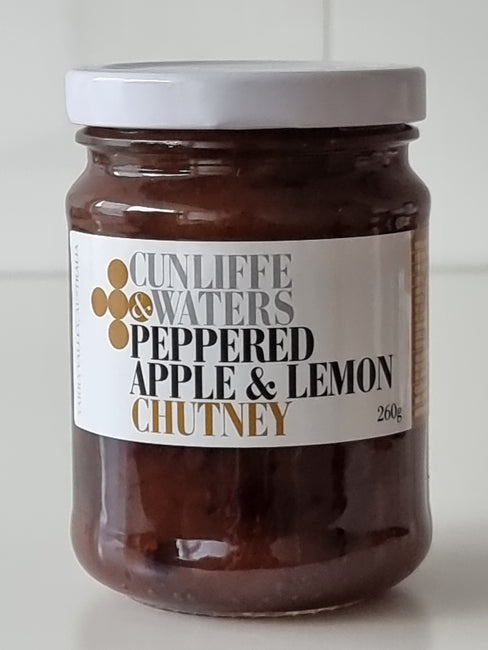 Peppered Apple and Lemon Chutney