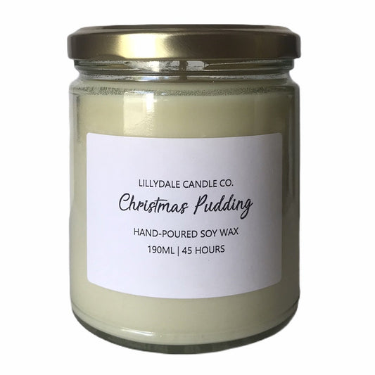 Christmas Pudding Candle