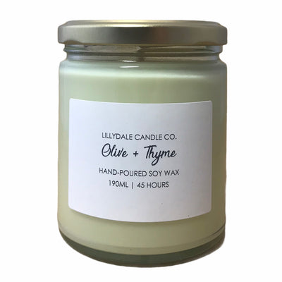 Olive & Thyme Candle