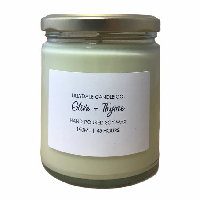 Olive & Thyme Candle